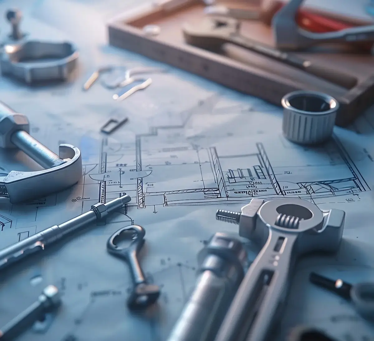 Tecnico Termoidraulica Orandi al lavoro su impianto idraulico a Vobarno